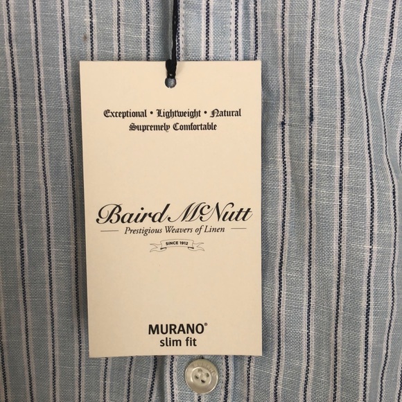 Murano men long sleeve shirt, size L, slim fit - Picture 9 of 9